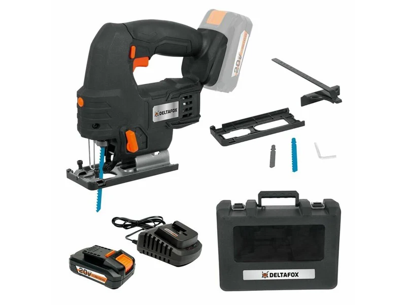 Deltafox Akku Stichsäge Akkusäge 20V - 2Ah