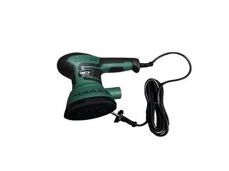 Dalmo Exzenterschleifer 300W - Ø125mm – mit Staub-Auffangbox & 12x Schleifpapier