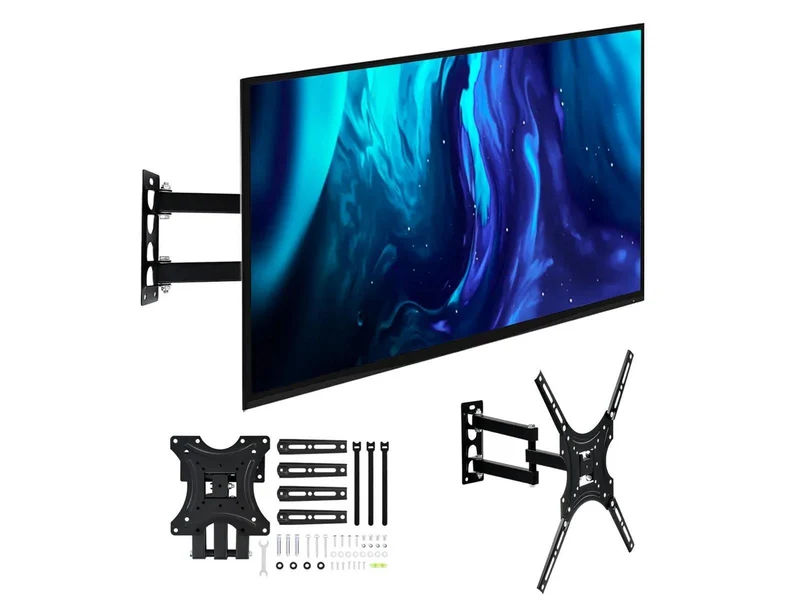 Universal TV Wandhalterung Schwenkbar/Neigbar LCD LED Fernseher 14“-46“