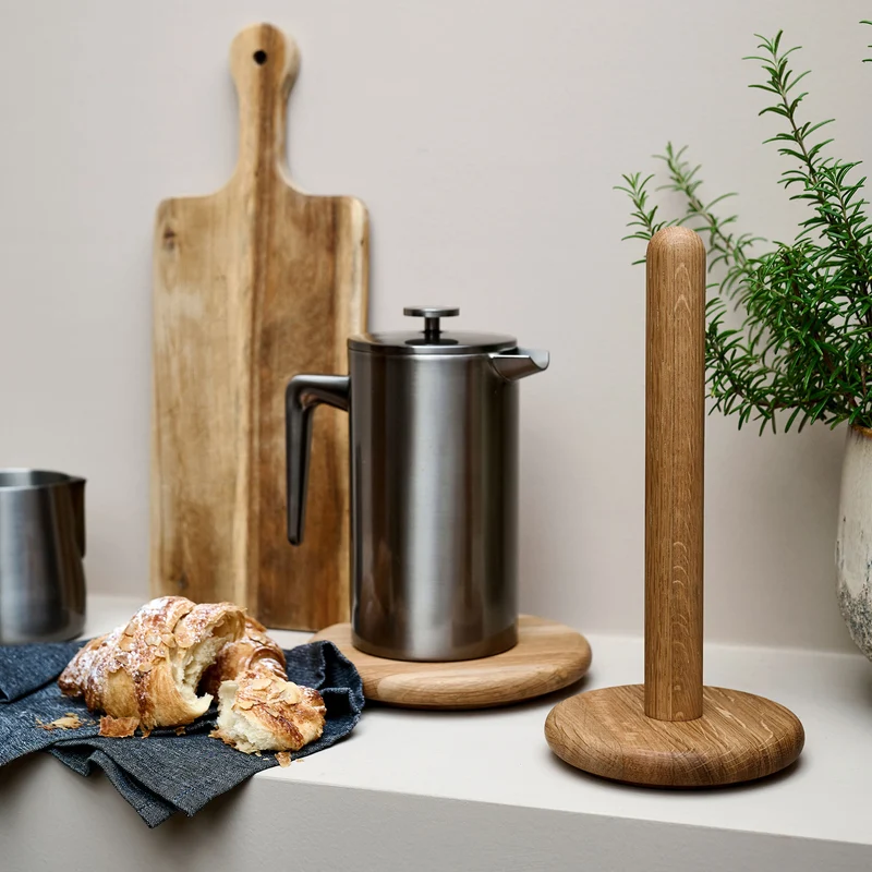 Wood Oak Küchenrollenhalter