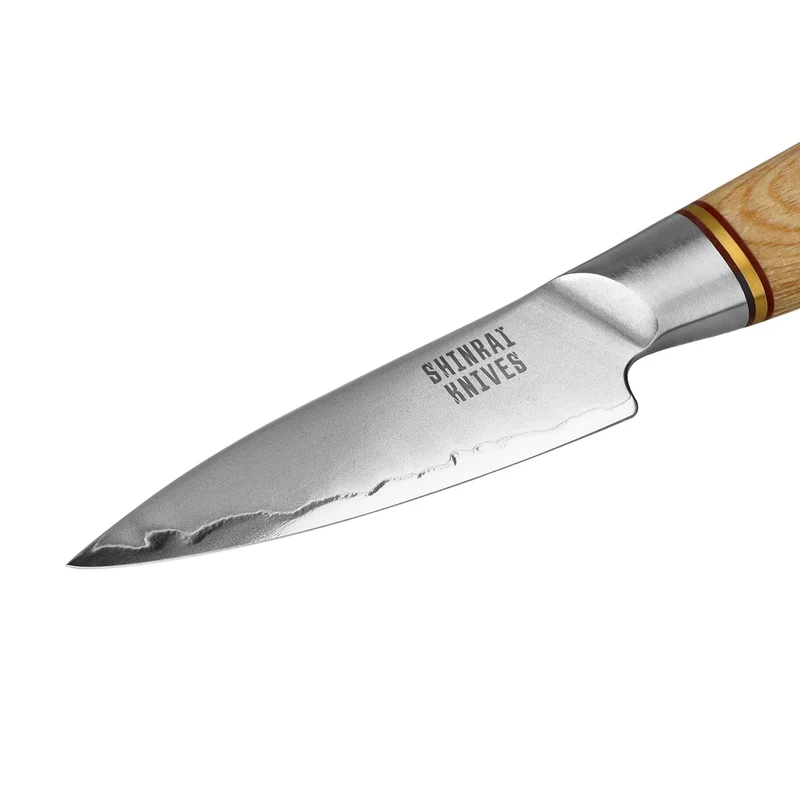 Shinrai Knives - Hikari Damast-Schälmesser 8 cm