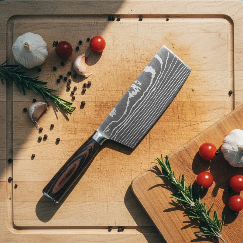 Shinrai Knives - Damascus Print 14-teiliges Messerset - Master Collection XXL-Set