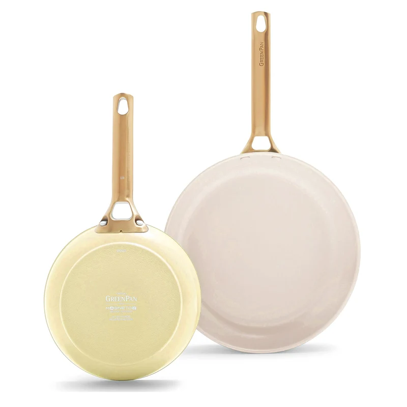 GreenPan – Padova Blush/Sunshine Yellow 4-teiliges Bratpfannen-Set 20/24/28 cm