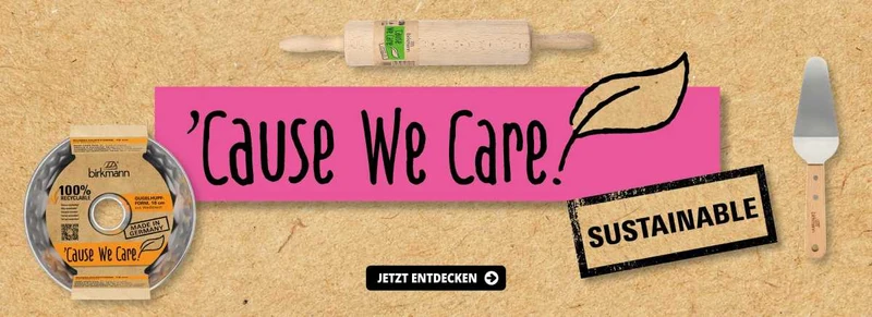 Birkmann Cause We Care Teigschaber klein, 22 cm