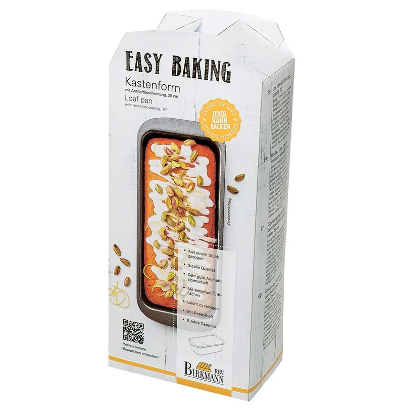 Birkmann Kastenkuchenform Easy Baking, 25 cm