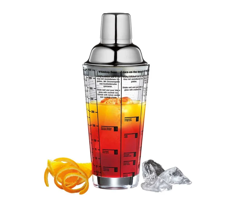 Cilio Cocktailshaker mit Rezepten