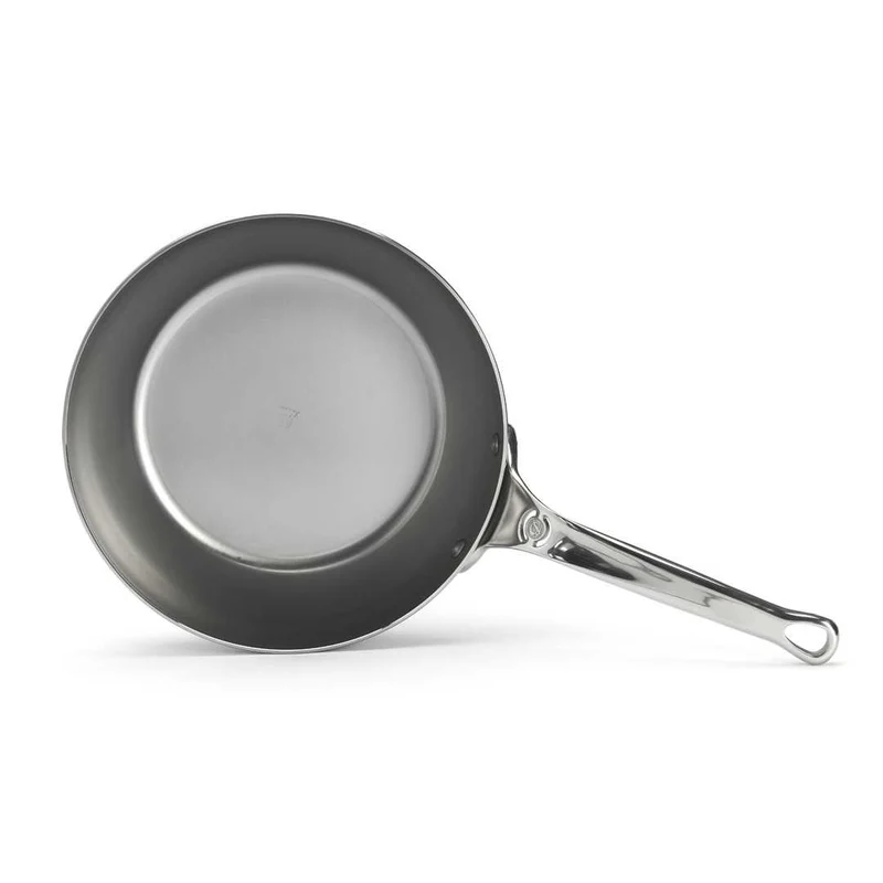 de Buyer Eisenpfanne/Sauteuse Mineral B Pro mit Edelstahlgriff 24cm