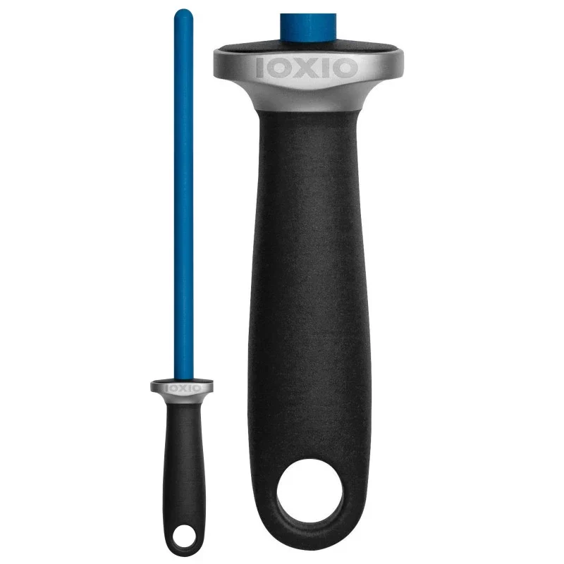 IOXIO Keramik Wetzstab Blue Körnung F360/J800