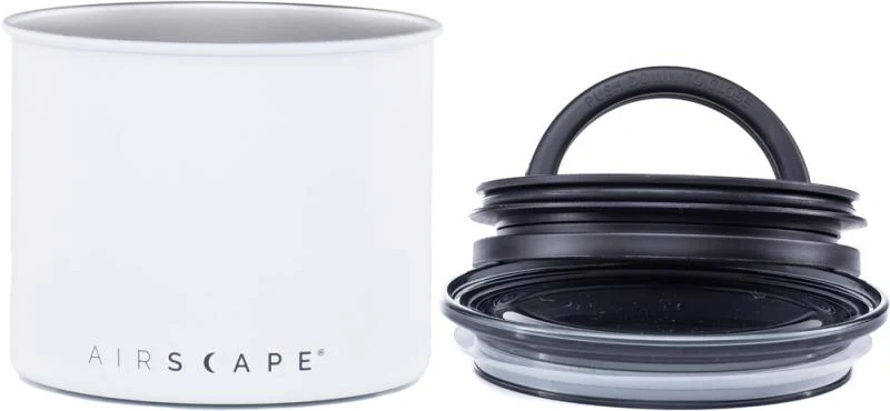 Airscape Edelstahl-Aromabehälter weiss,