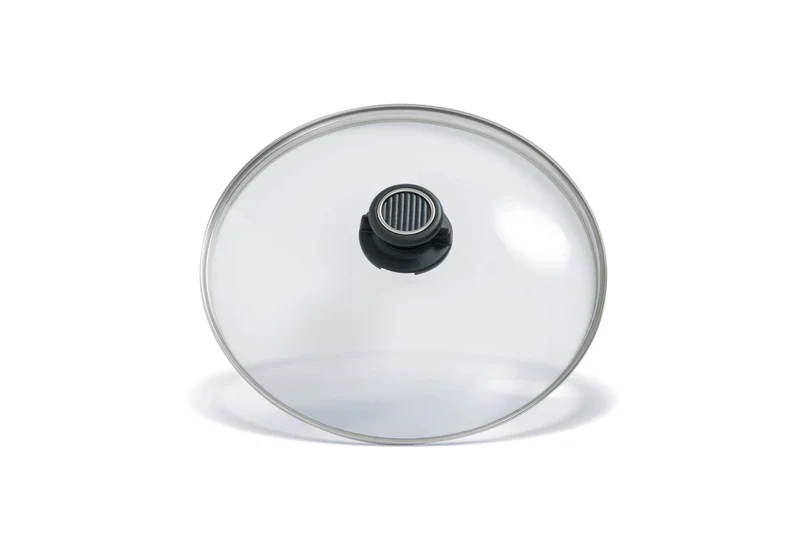 Gastrolux Deluxe Glasdeckel mit Edelstahlring