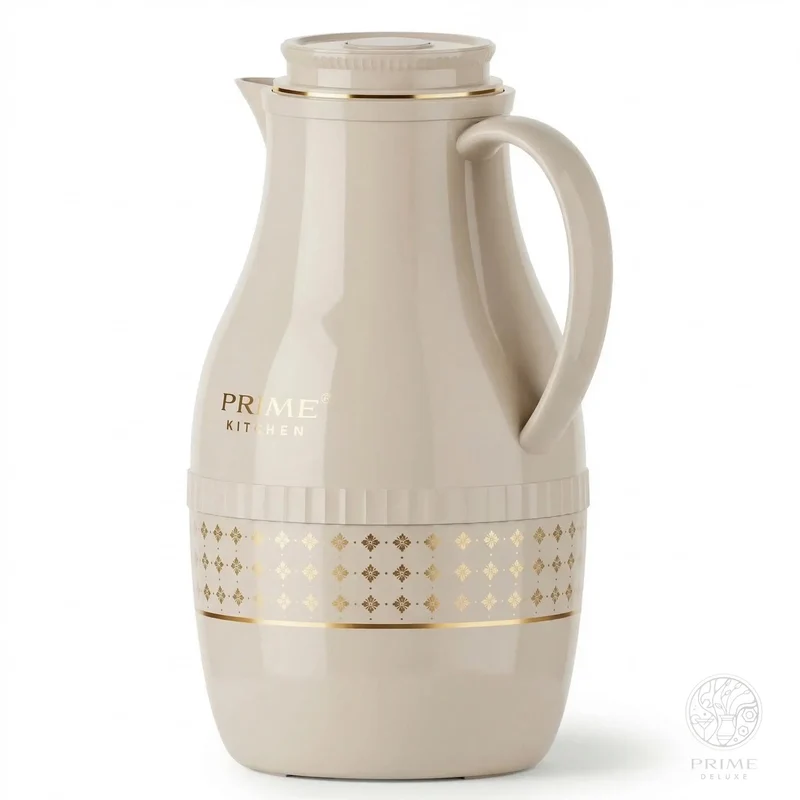 Prime Kitchen Premium Thermo Teekanne 2L – Teefilter für losen Tee, 12h heiß & 24h kalt