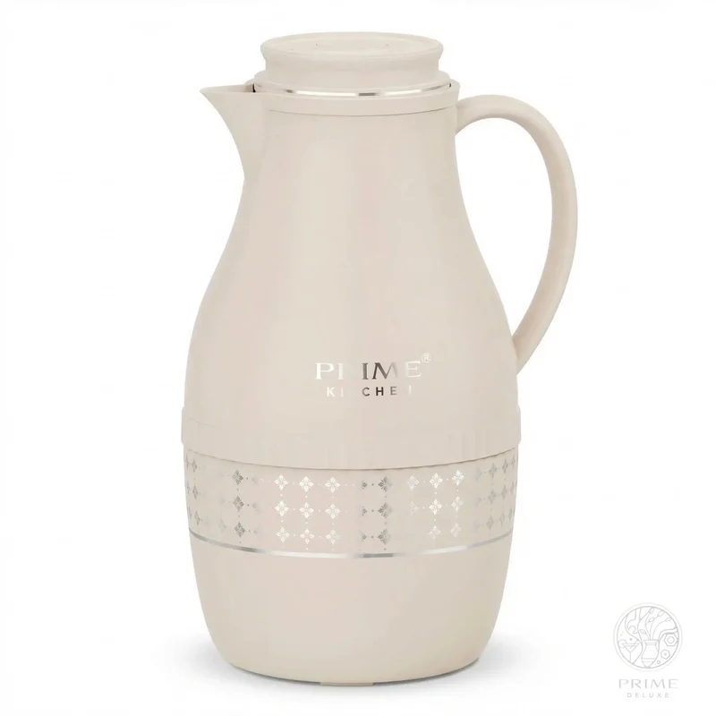 Prime Kitchen Premium Thermo Teekanne 2L – Teefilter für losen Tee, 12h heiß & 24h kalt