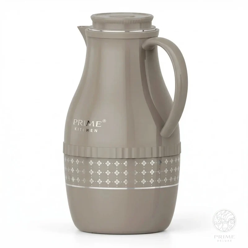 Prime Kitchen Premium Thermo Teekanne 2L – Teefilter für losen Tee, 12h heiß & 24h kalt