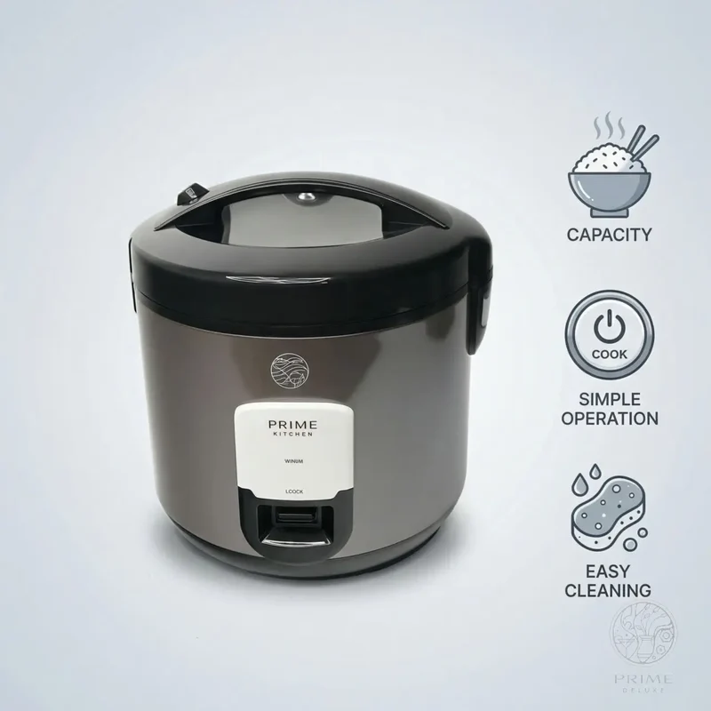 Prime Kitchen Reiskocher 2,2 Liter