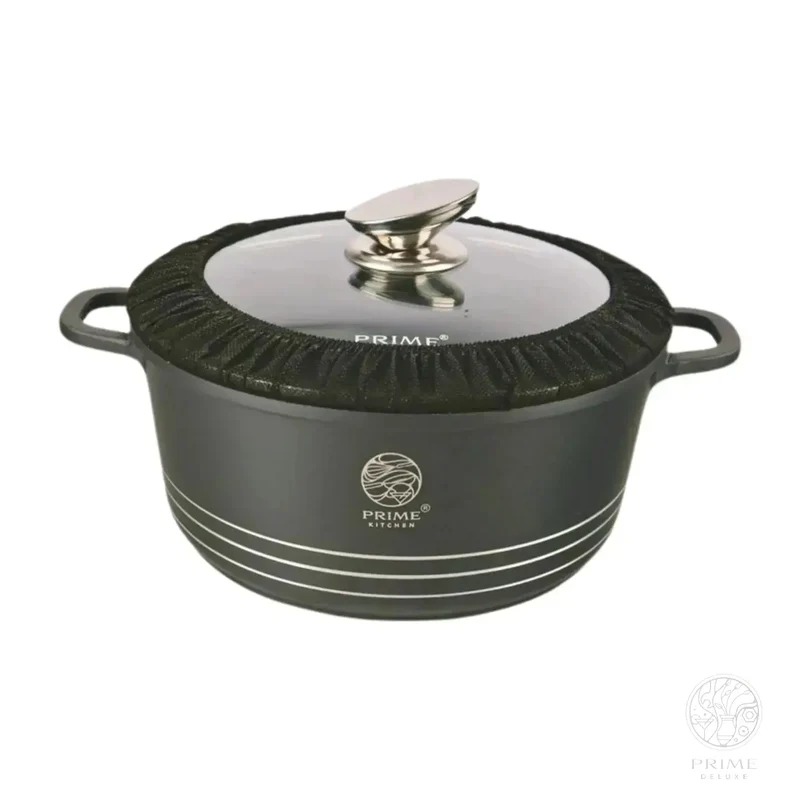 Prime Kitchen Kochtopf aus Aluguss – 20 cm bis 44 cm – Induktionsgeeignet, ergonomisch & pflegeleicht