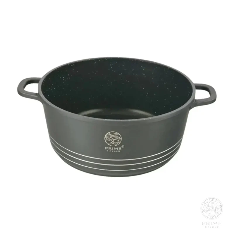 Prime Kitchen Kochtopf aus Aluguss – 20 cm bis 44 cm – Induktionsgeeignet, ergonomisch & pflegeleicht