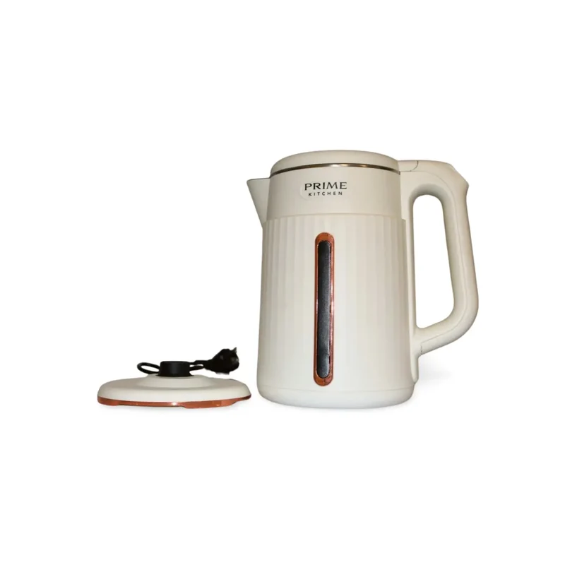 Prime Kitchen Wasserkocher 2L – Stilvoller & energieeffizienter Wasserkocher mit automatischer Abschaltung