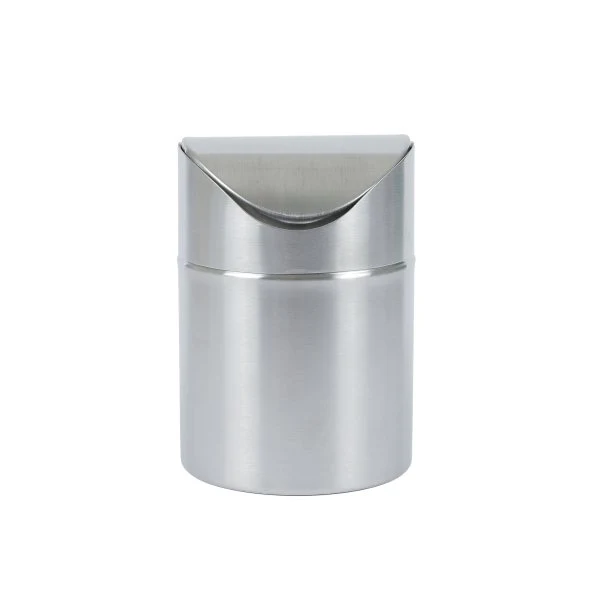 Tischabfalleimer 1,5 L Edelstahl