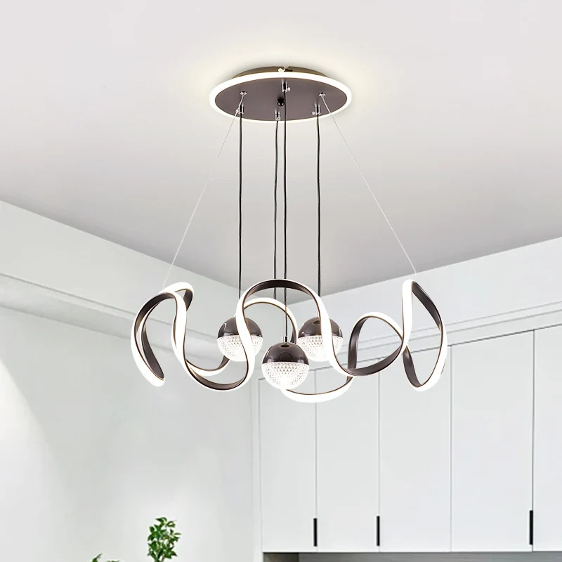 Künstlerische LED Cluster Kronleuchter