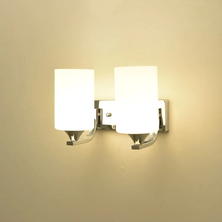 Moderne Dual-Opal Wandleuchte