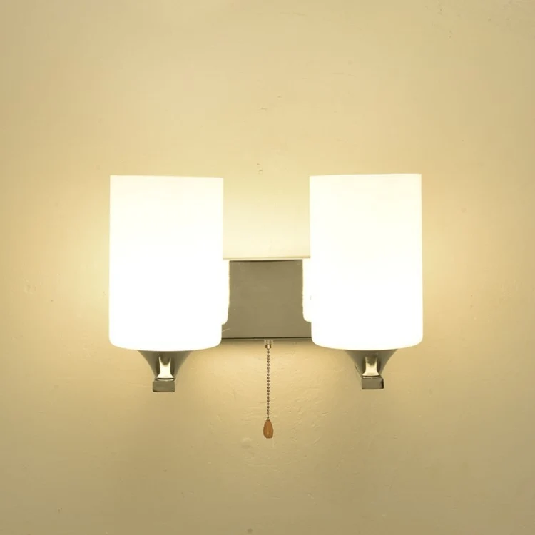 Moderne Dual-Opal Wandleuchte