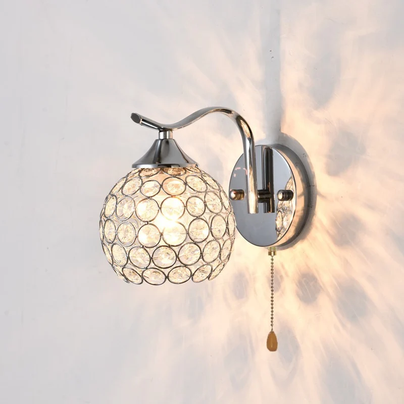 Kristallakzent-Wandlampe
