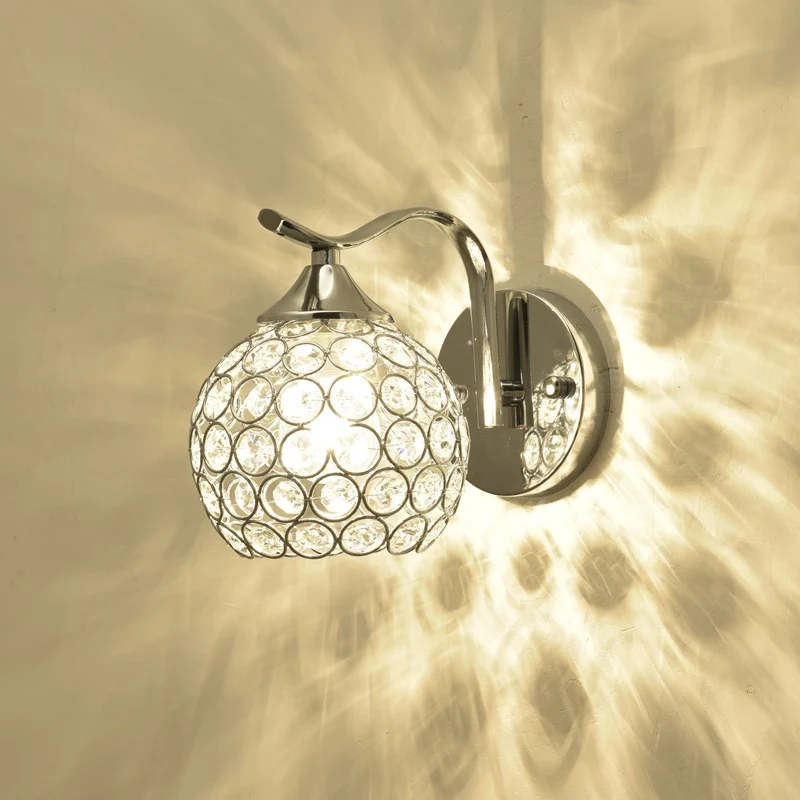 Kristallakzent-Wandlampe
