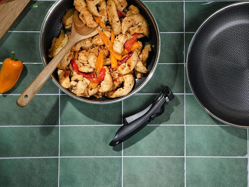SAUTÉPFANNE MIT ABNEHMBAREM GRIFF 26CM SET
