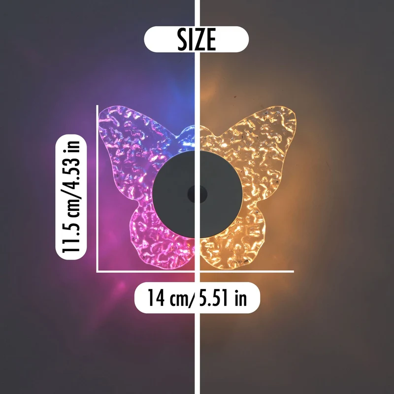 Dekorative Schmetterling