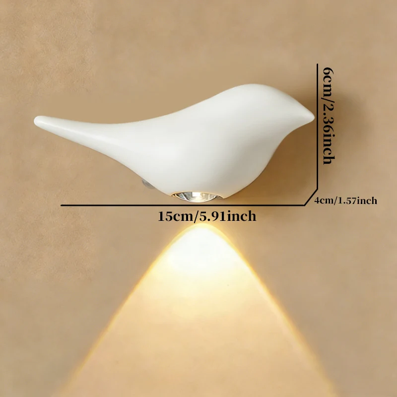 Dekorative Vogel Form
