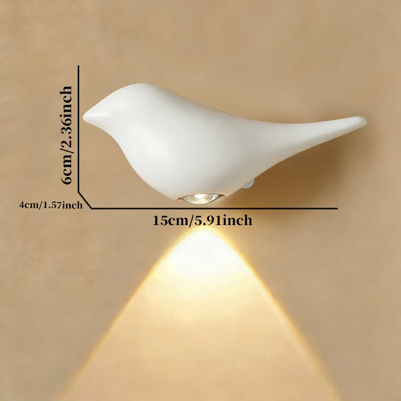 Dekorative Vogel Form