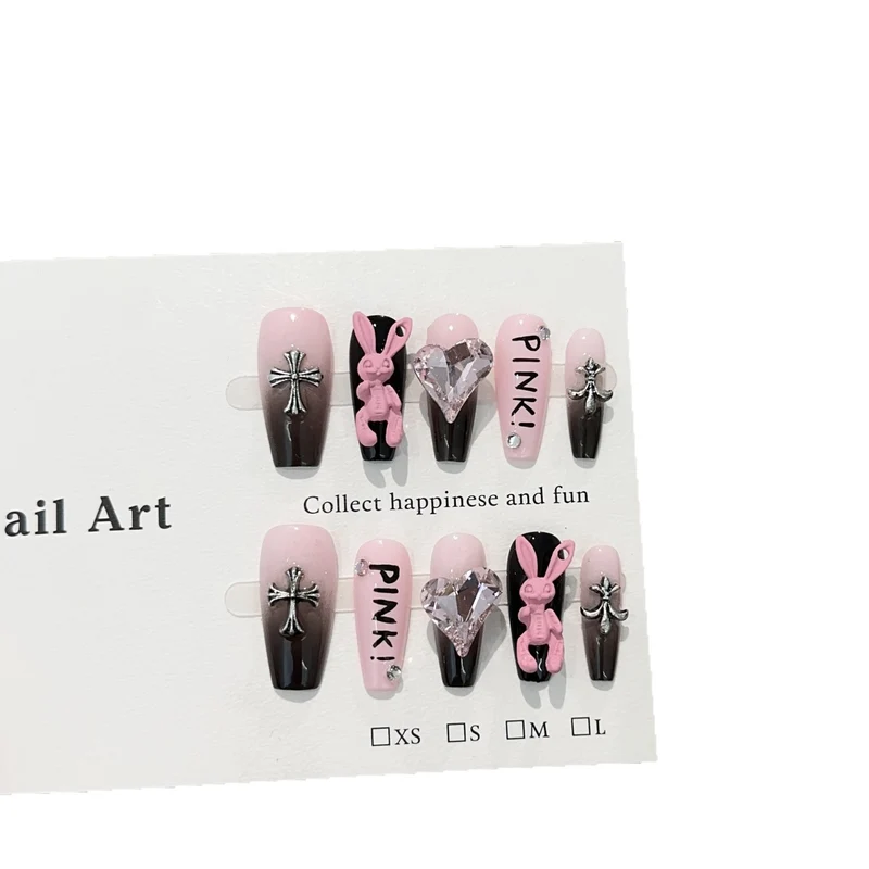 Einzigartige Thematische Press-On Nagelkunst