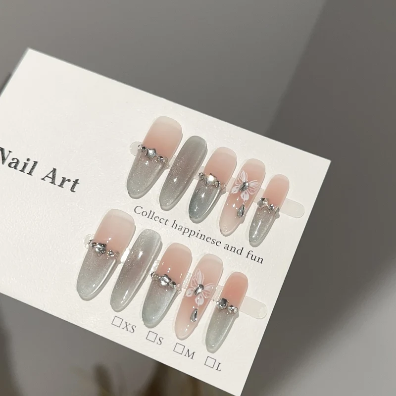 Premium Dekorative Press-On Nagelkunst