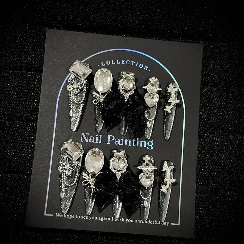 Luxuriöses Statement-Nagelkunstset