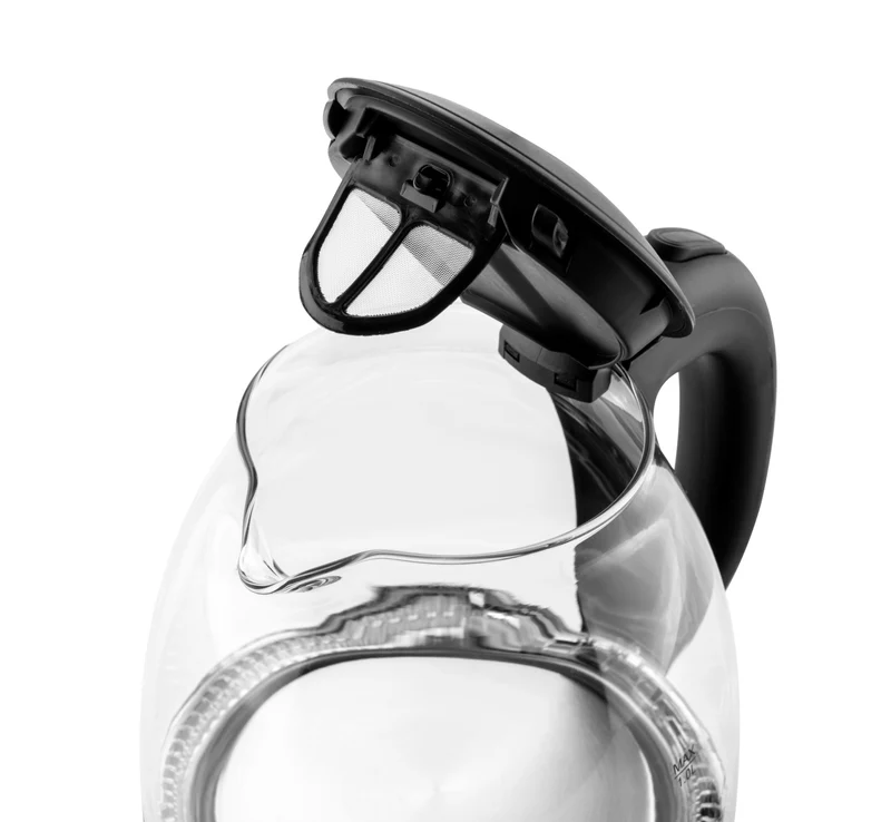Elektrischer Wasserkocher Hyundai VK101 (HYUVK101) schwarz/glas