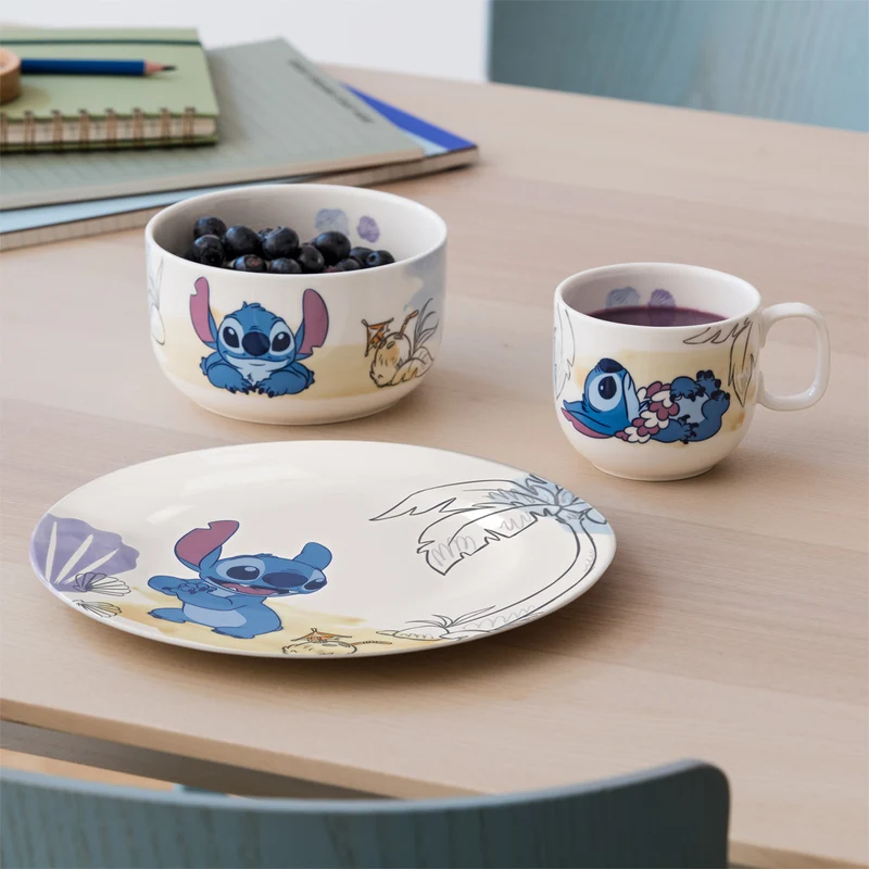 Villeroy & Boch Kindergeschirr Set 3tlg Disney Stitch