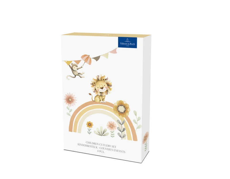Villeroy & Boch Kinderbesteck 4-teilig Roar like a Lion