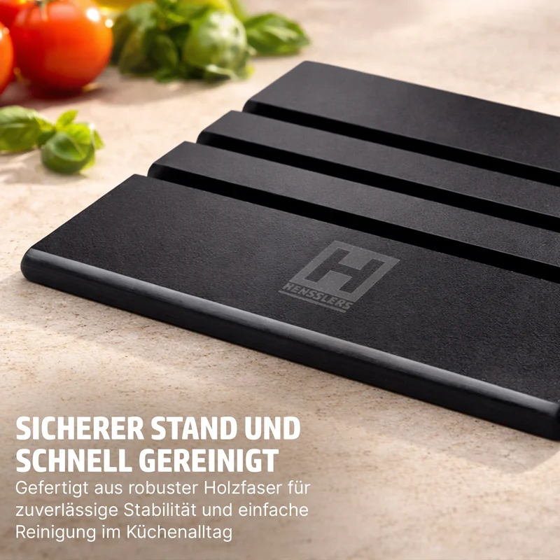 HENSSLERS Schneidebrett Set Holzfaser