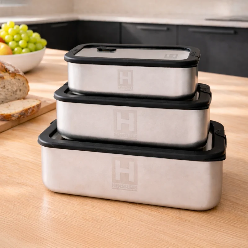HENSSLERS Brotdosen 3er-Set