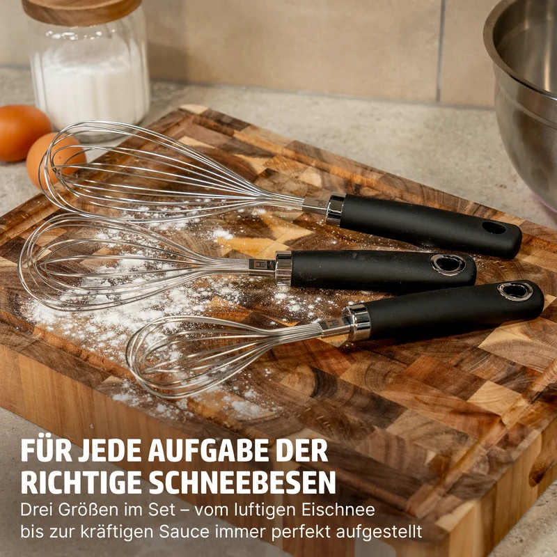 HENSSLERS Schneebesen Set