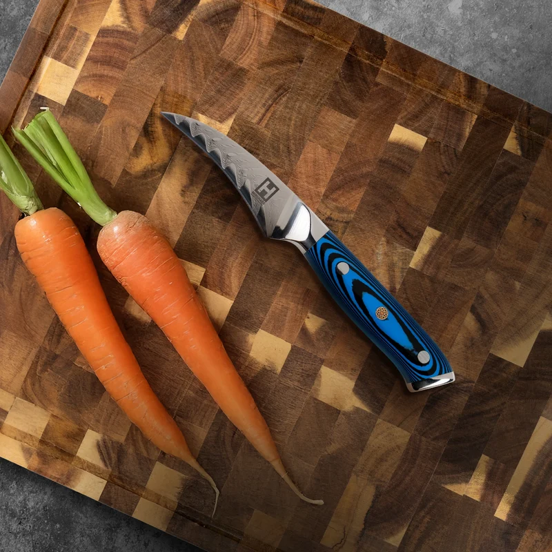 HENSSLERS Tourniermesser Blue Edition