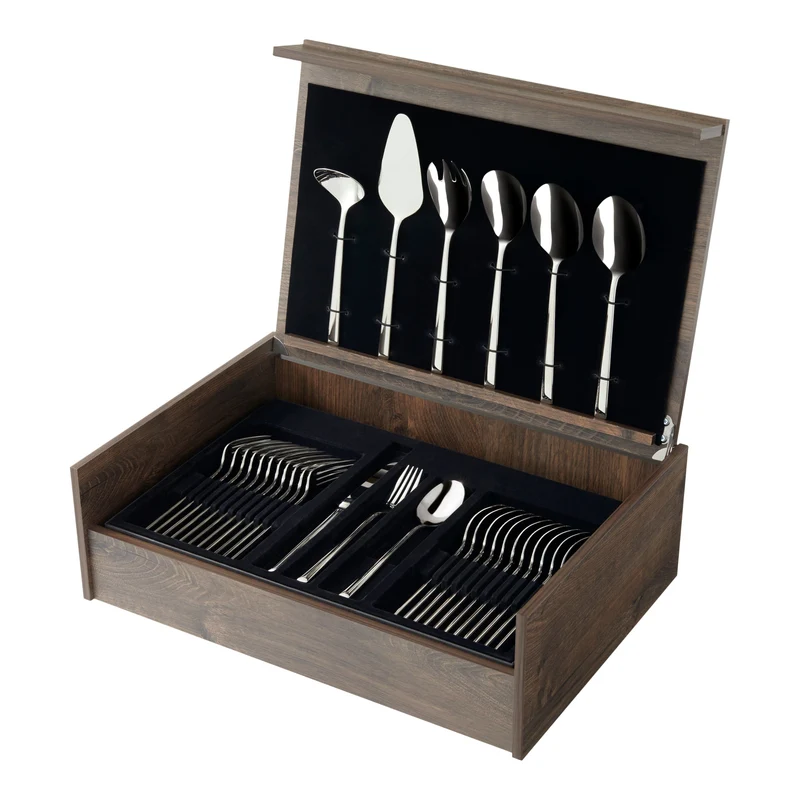 Amefa - Metropole 78-teiliges Besteckset 12 Personen - Silber