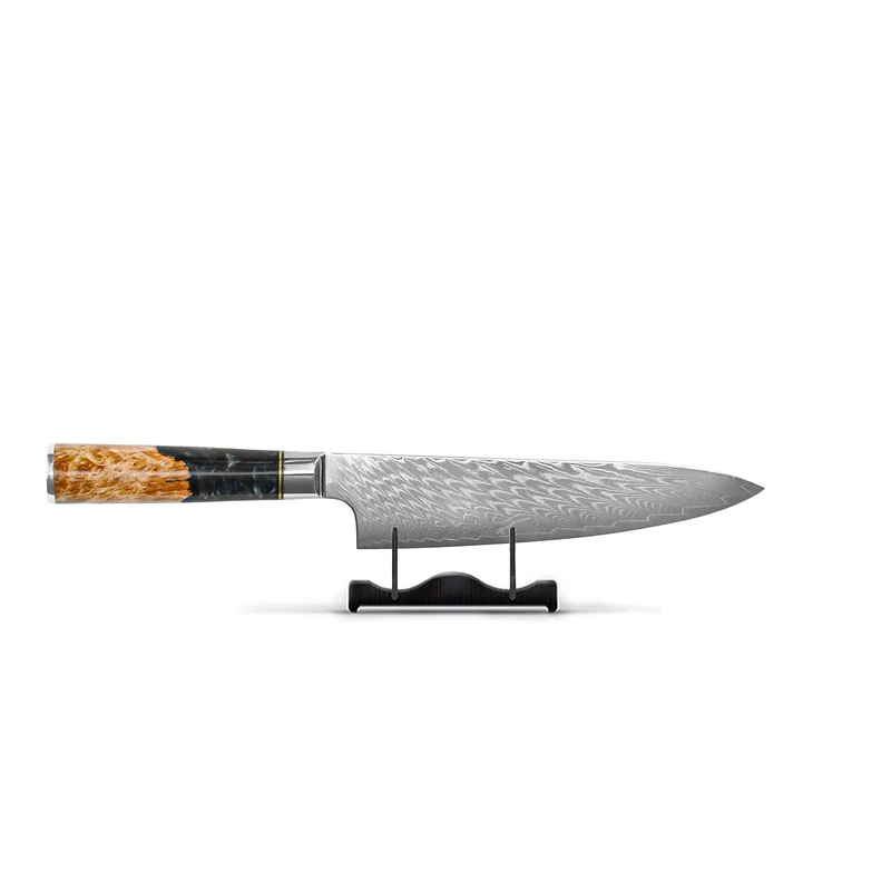 Shinrai Knives - Epoxy Onyx 6-teiliges Damast-Messer-Set