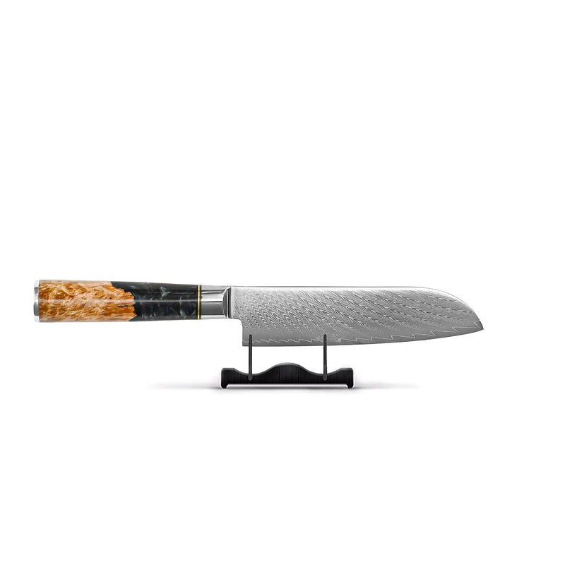 Shinrai Knives - Epoxy Onyx 6-teiliges Damast-Messer-Set