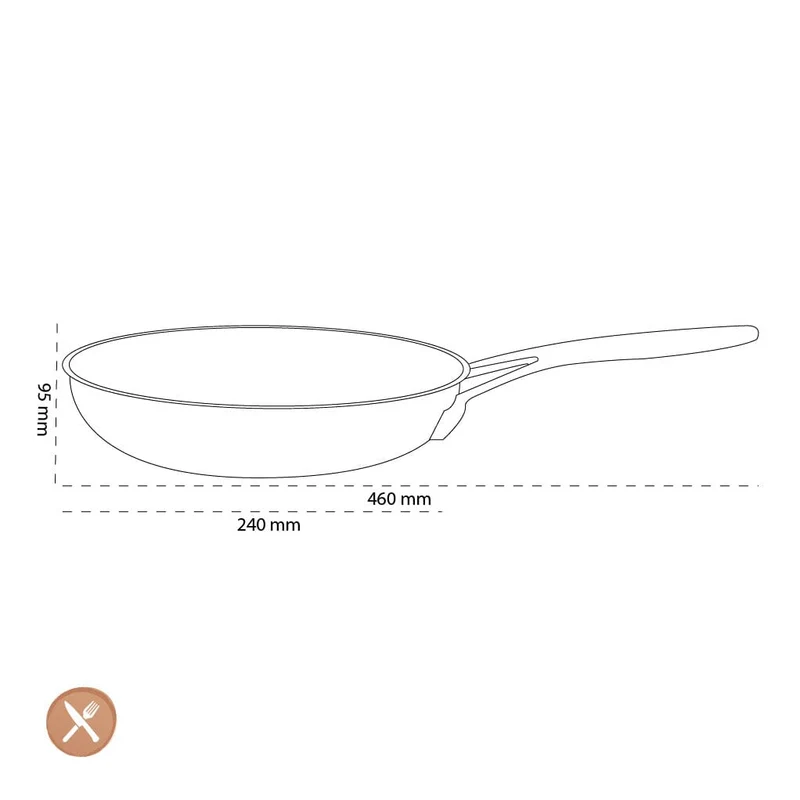 Demeyere - Industry 5 Bratpfanne 24 cm