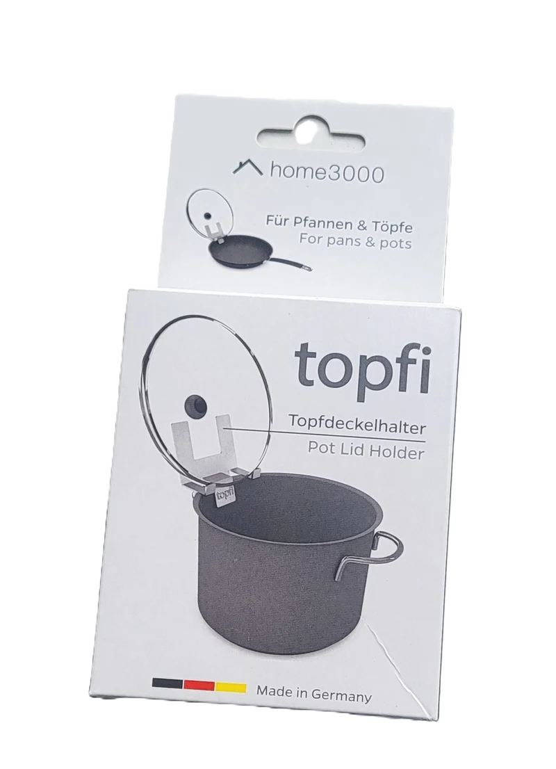 Topfi - der Topfdeckelhalter Made in Germany