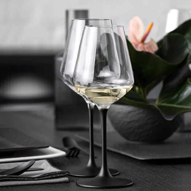 Villeroy & Boch Manufacture Rock Rotweinglas, 4 Stück, 470ml