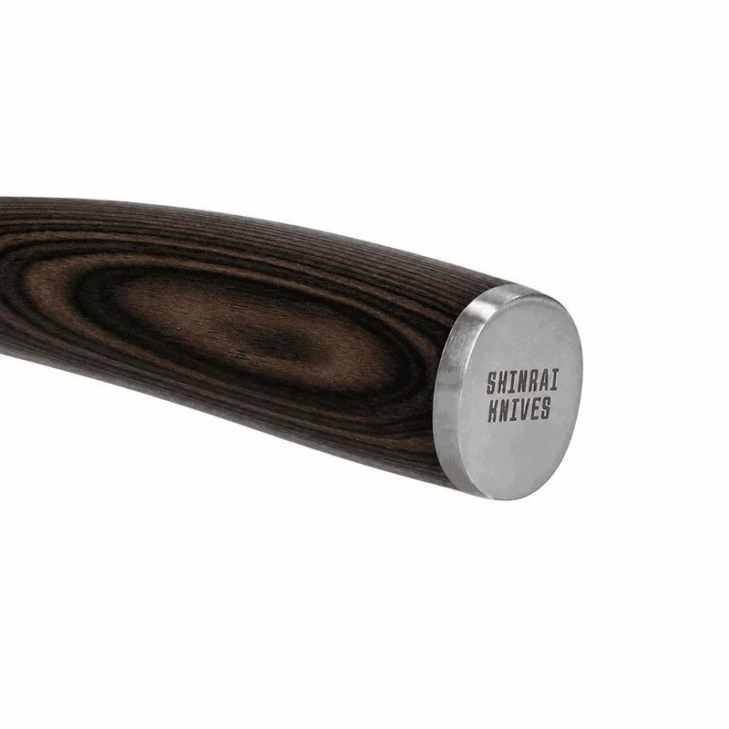 Shinrai Knives - Schälmesser aus gehämmertem Edelstahl 8 cm