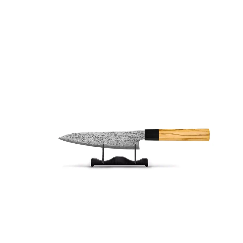 Shinrai Knives – Takumi Kaza 5-teiliges Damastmesser-Set – Kochmesser + Brotmesser + Nakiri + Schälmesser + Schälmesser