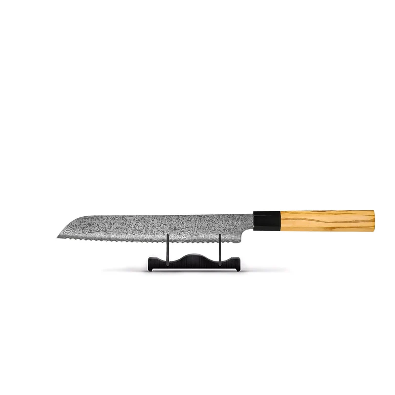 Shinrai Knives - Takumi Kaza Damascus Brotmesser 20 cm
